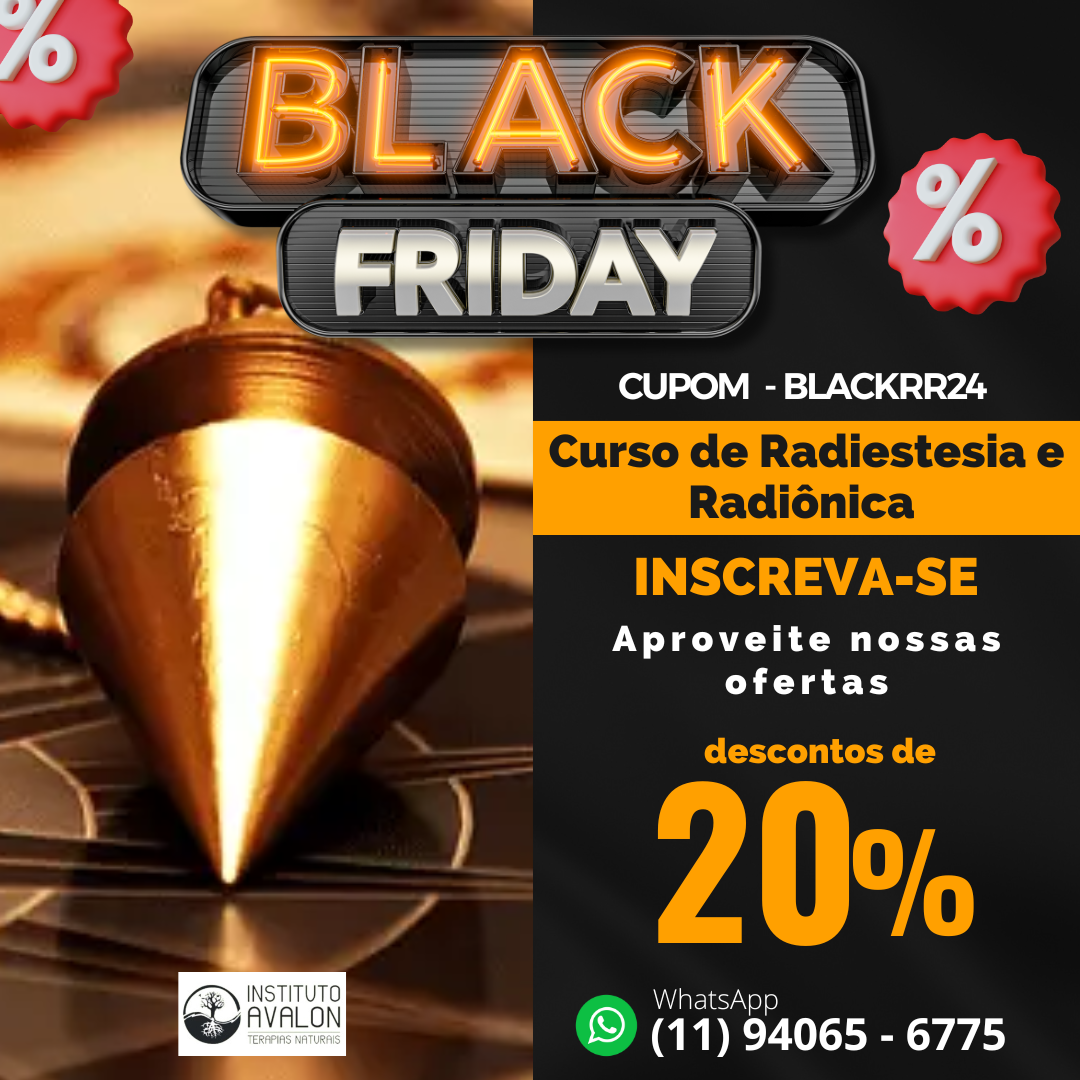 Capa do Curso Curso de Radiestesia e Radiônica On line